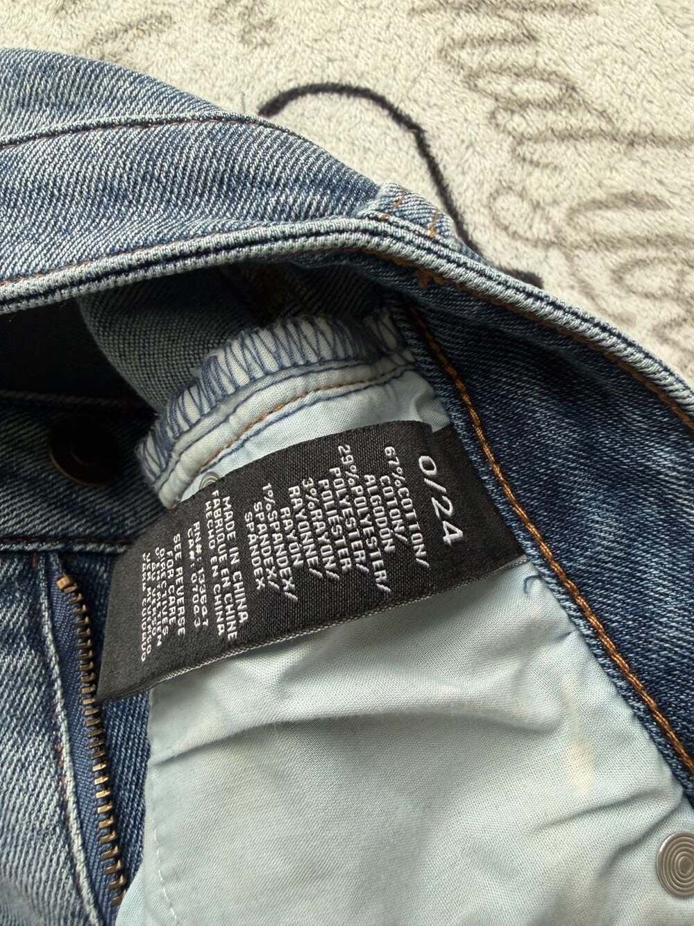 Fashion Nova Distressed High Rise Skinny Jeans - Picture 6 of 6